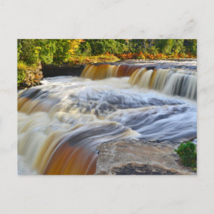 Postcard/Tahquamenon Falls Michigan Postkarte