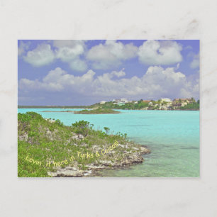 POSTCARD, "TECHNICOLOR DAYS IN TURKS & CAICOS" POSTKARTE