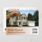 Postcard Template Realty Experts Postkarte (Vorne/Hinten)