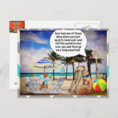 POSTCARD-THANK-YOU NOTE PASST JEDE POSTKARTE DES B (Vorne/Hinten)