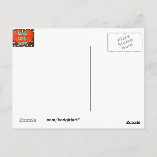 POSTCARD-THANK-YOU NOTE PASST JEDE POSTKARTE DES B (Rückseite)