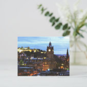 Postcard The Edinburgh Castle in Glasgow Postkarte (Stehend Vorderseite)
