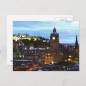 Postcard The Edinburgh Castle in Glasgow Postkarte (Vorne/Hinten)