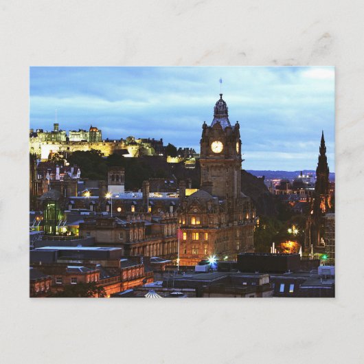 Postcard The Edinburgh Castle in Glasgow Postkarte (Vorderseite)