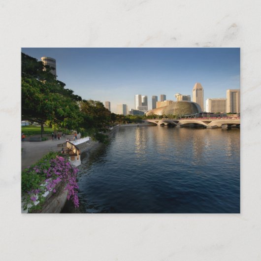 Postcard The Esplanade, Singapur Postkarte (Vorderseite)