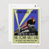 Postcard - The John Galt Line Postkarte (Vorne/Hinten)