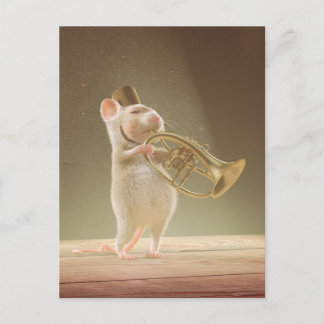 Postcard: The Trumpeter Postkarte