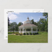 Postcard - Tipton Indiana Gazebo Postkarte (Vorne/Hinten)
