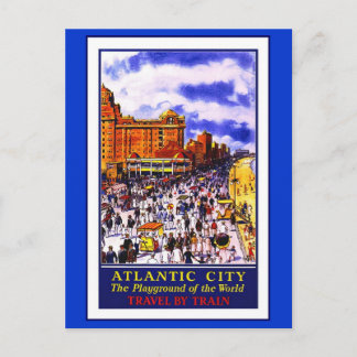 Postcard Travel America Print Retro Vintage Travel Postkarte