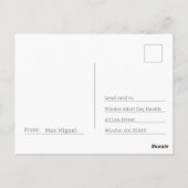 Postcard Trevelling Südkorea Postkarte (Rückseite)