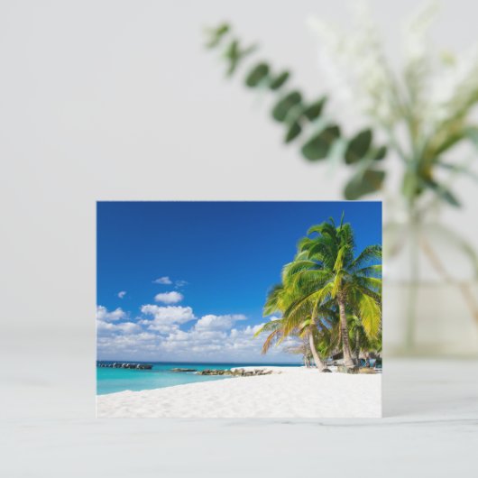 Postcard - Under the Tropical Sun. Postkarte (Stehend Vorderseite)