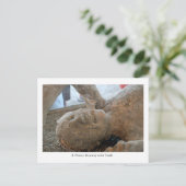 Postcard, UNESCO Mummy, Pompeji, Italien Zähne Postkarte (Stehend Vorderseite)