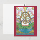 POSTCARD Vajra / Dorje Postkarte (Vorne/Hinten)