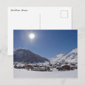 Postcard Val d'Isere Postkarte (Vorne/Hinten)