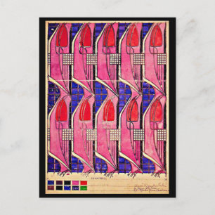 Postcard-Vintag Art-Charles Rennie Mackintosh 12 Postkarte