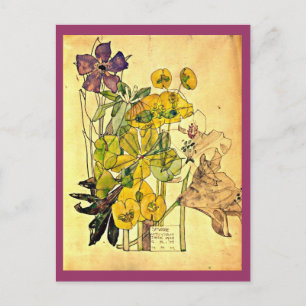 Postcard-Vintag Art-Charles Rennie Mackintosh 2 Postkarte