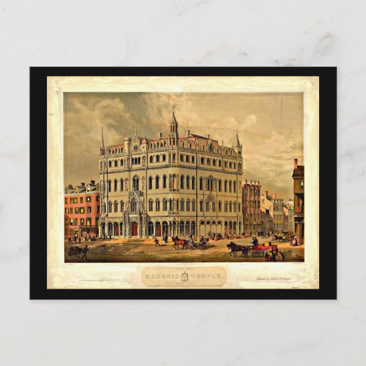 Postcard-Vintag Boston Art-8 Postkarte (Vorderseite)