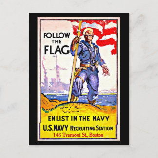 Postcard-Vintag Boston Artwork-32 Postkarte