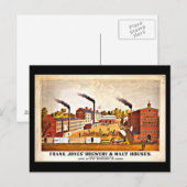 Postcard-Vintag Boston Artwork-38 Postkarte (Vorne/Hinten)