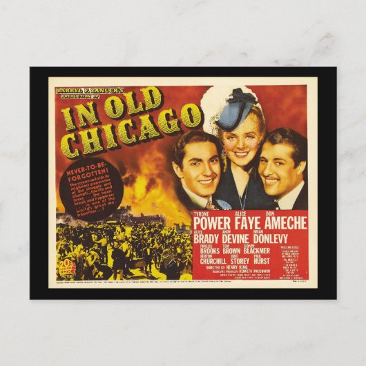 Postcard-Vintag Chicago Art-In Old Chicago Postkarte (Vorderseite)