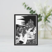 Postcard-Vintag Illustration-Aubrey Beardsley 41 Postkarte (Stehend Vorderseite)