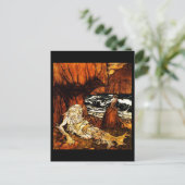 Postcard-Vintag Illustration-Rackham 12 Postkarte (Stehend Vorderseite)