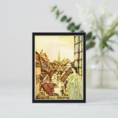 Postcard-Vintag Illustration-Rackham 23 Postkarte (Stehend Vorderseite)