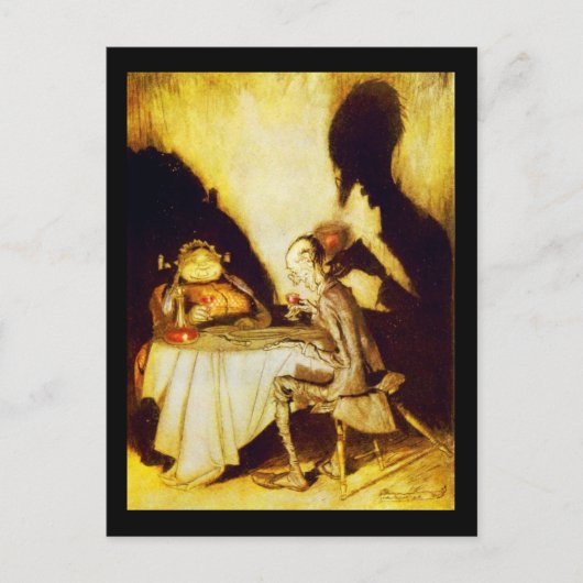 Postcard-Vintag Illustration-Rackham 24 Postkarte (Vorderseite)