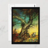 Postcard-Vintag Illustration-Rackham 30 Postkarte (Vorne/Hinten)