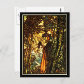 Postcard-Vintag Illustration-Rackham 35 Postkarte (Vorne/Hinten)