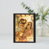 Postcard-Vintag Illustration-Rackham 36 Postkarte (Stehend Vorderseite)