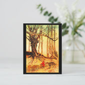 Postcard-Vintag Illustration-Rackham 37 Postkarte (Stehend Vorderseite)