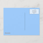 Postcard Vintag Retro Fun Fondue Party Einladung (Rückseite)