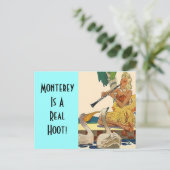 Postcard Vintag Retro Vacation Custom Hoot PC Postkarte (Stehend Vorderseite)