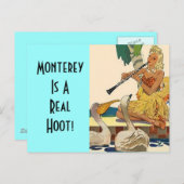 Postcard Vintag Retro Vacation Custom Hoot PC Postkarte (Vorne/Hinten)