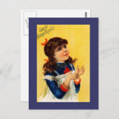 Postcard Vintag Retro Werbung Gewerkschaft Tee PC Postkarte (Vorne/Hinten)