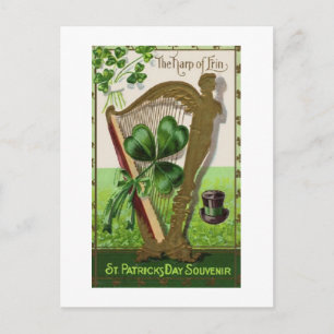 Postcard-Vintag St. Patricks Day Postkarte