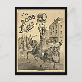 Postcard-Vintage Boston Artwork-40 Postkarte