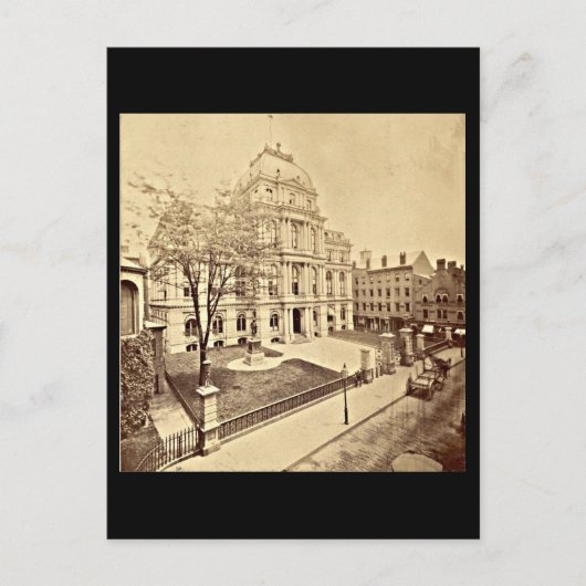 Postcard-Vintage Boston-Fotografie 41 Postkarte (Vorderseite)