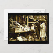 Postcard-Vintage Boston-Fotografie 4 Postkarte (Vorne/Hinten)