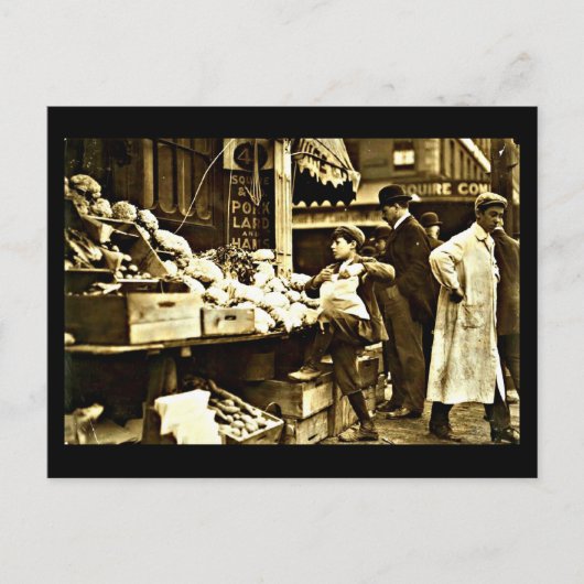 Postcard-Vintage Boston-Fotografie 4 Postkarte (Vorderseite)