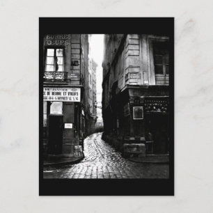 Postcard-Vintage Fotografie-Charles Marville 9 Postkarte