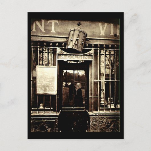 Postcard-Vintage Fotografie-Eugène Atget 11 Postkarte (Vorderseite)