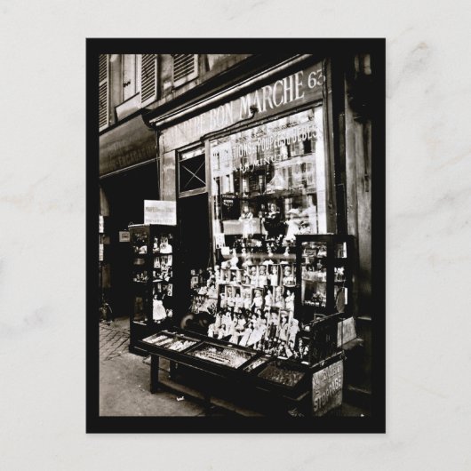 Postcard-Vintage Fotografie-Eugène Atget 37 Postkarte (Vorderseite)