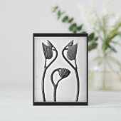 Postcard-Vintage Fotografie-Karl Blossfeldt 25 Postkarte (Stehend Vorderseite)