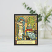 Postcard-Vintage Illustration-Walter Crane 12 Postkarte (Stehend Vorderseite)
