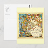 Postcard-Vintage Illustration-Walter Crane 15 Postkarte (Vorne/Hinten)