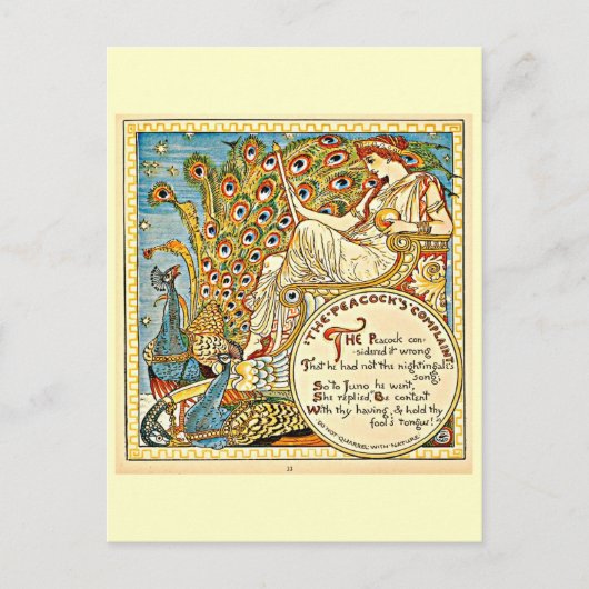 Postcard-Vintage Illustration-Walter Crane 15 Postkarte (Vorderseite)