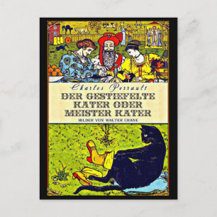 Postcard-Vintage Illustration-Walter Crane 1 Postkarte