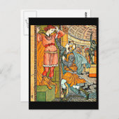 Postcard-Vintage Illustration-Walter Crane 27 Postkarte (Vorne/Hinten)